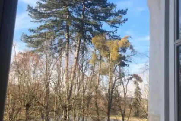 Vue depuis l’hébergement
