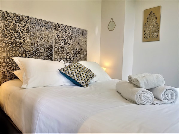 1 bedroom, iron/ironing board, free WiFi, bed sheets