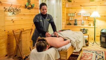 Massagens com pedras quentes, massagens pré-natais