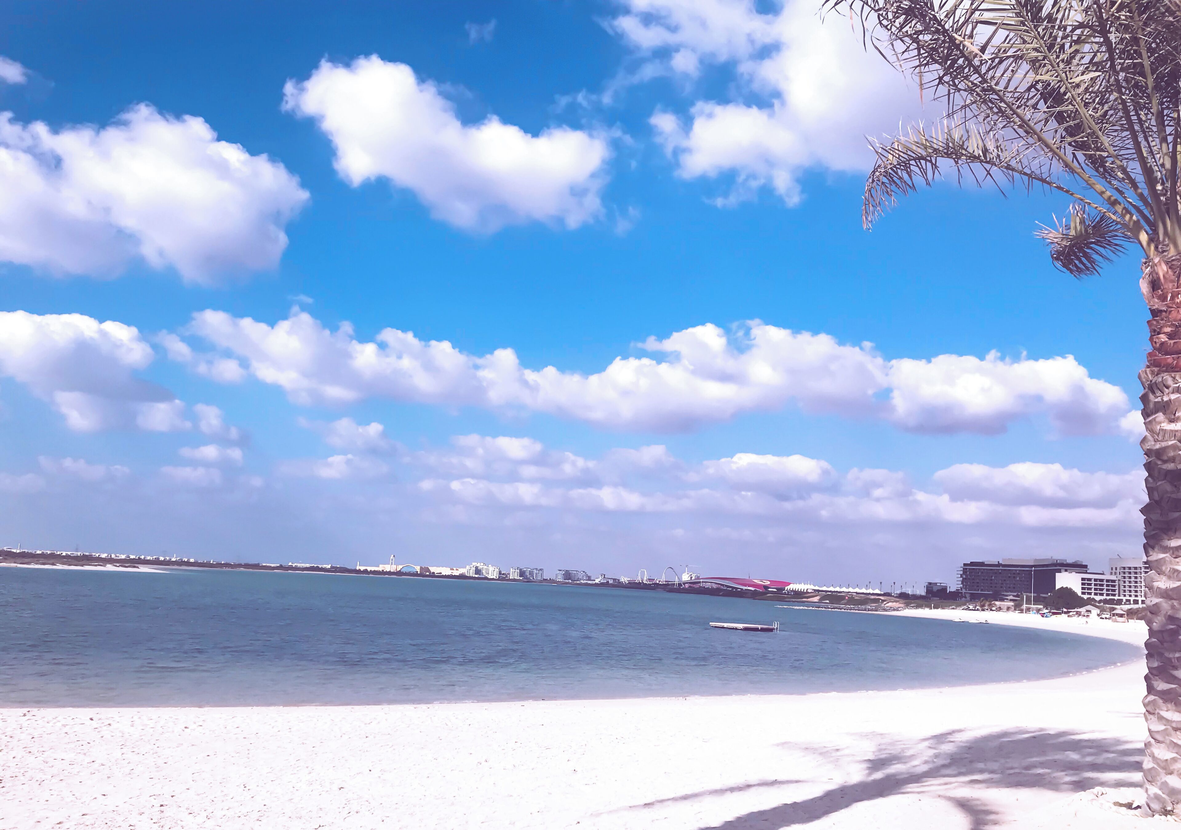 private beach nearby, beach bar