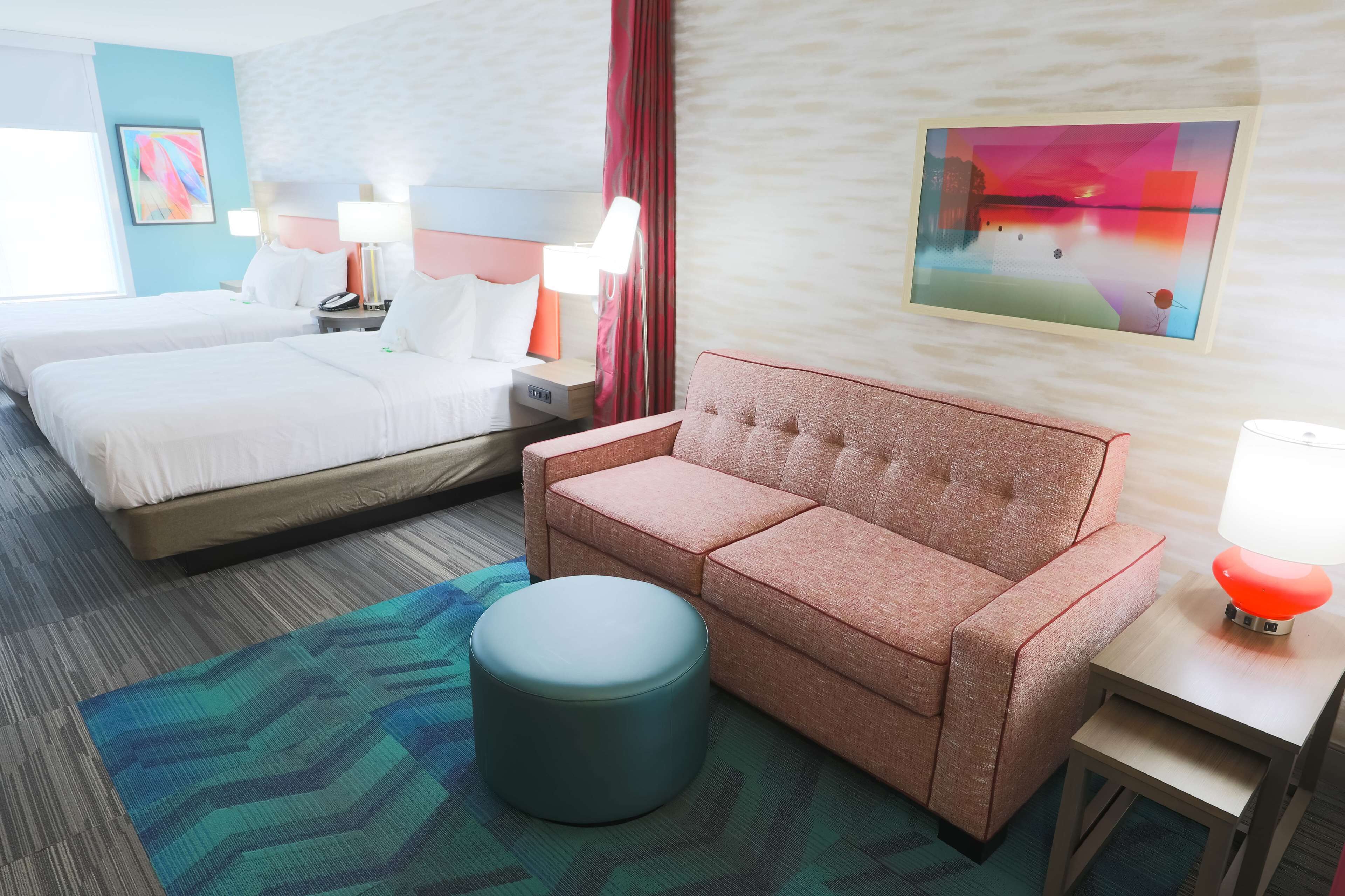 Studio, 2 Queen-Betten, Nichtraucher | Wohnbereich