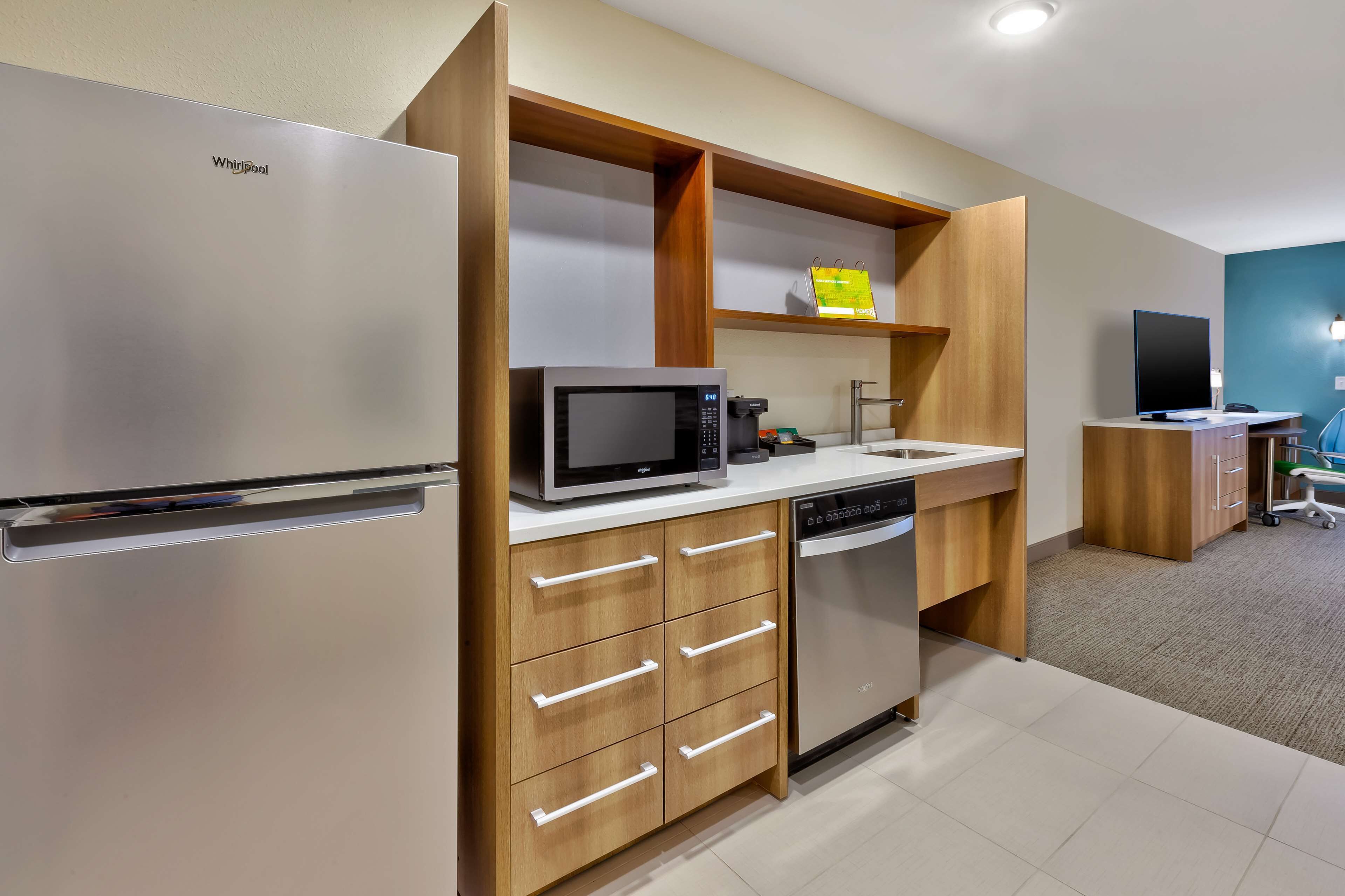 suite, 2 queen beds, accessible, bathtub | private kitchen | full-sized fridge, microwave, dishwasher, toaster