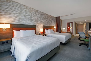 Studio, 2 Queen Beds, Non Smoking | Premium bedding, Tempur-Pedic beds, in-room safe, individually decorated - Home2 Suites by Hilton Columbus (Columbus)