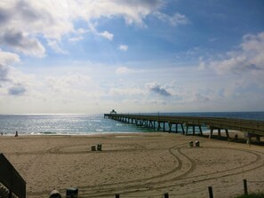 Sun loungers, beach towels