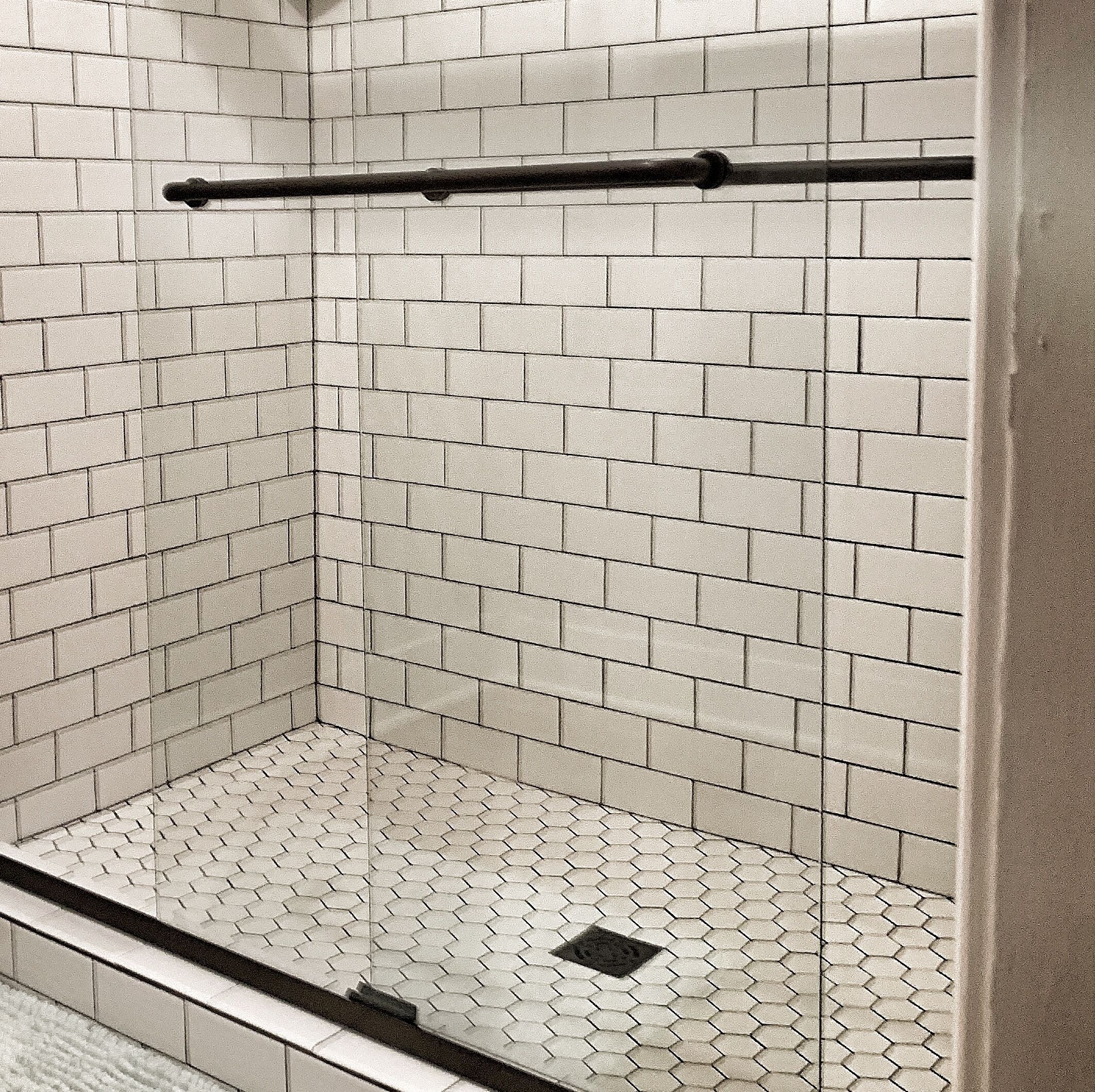 Bathtub, hair dryer, towels, soap