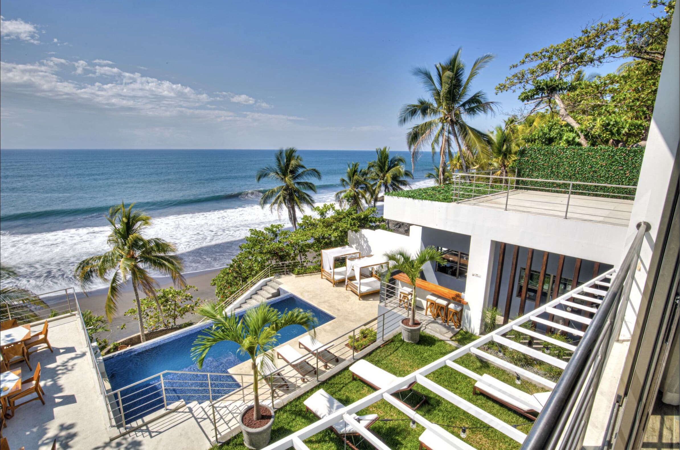 2 outdoor pools, open 10:00 am to 8:00 pm, pool umbrellas, pool loungers