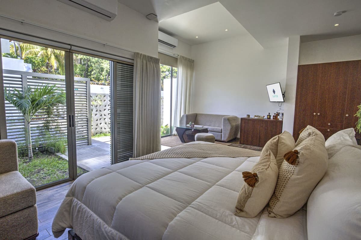Deluxe King Suite | Draps italiens de Frette, literie de qualité