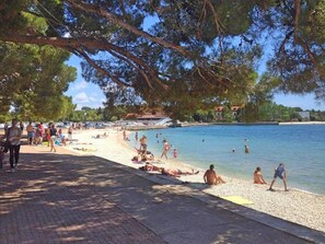Beach nearby - Apartments Manda, (16160), Valbandon, hr (Valbandon)