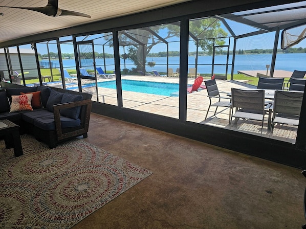 Pool - Family Home on Bellows Lake, with new pool. 6505 Walton Way (Tampa)