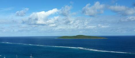 منظر من الجو على ارتفاع عالٍ