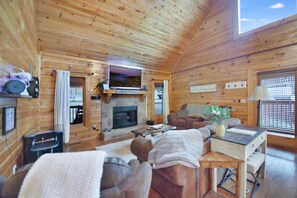 智能电视、壁炉、电子游戏、DVD 播放器