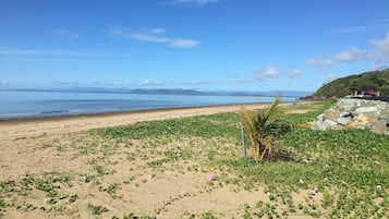 On the beach