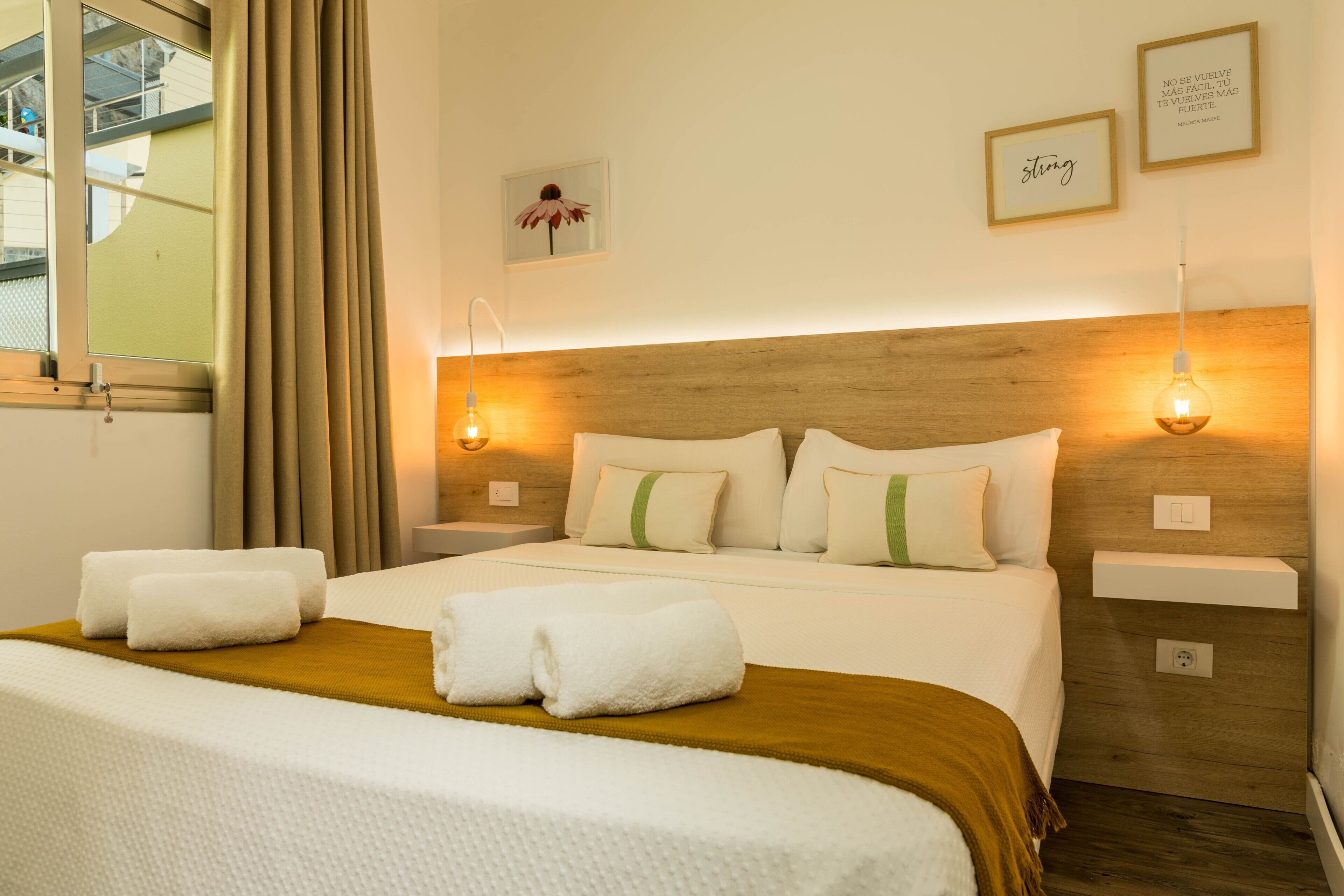 2 habitaciones, wifi gratis y ropa de cama 