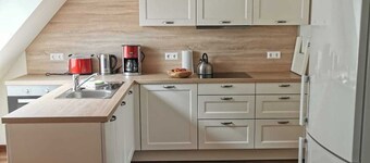 Vacation at the center. Newly renovated vacation apartment in the former bakery