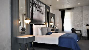 Luxury Double Room | Egyptian cotton sheets, premium bedding, down comforters, minibar