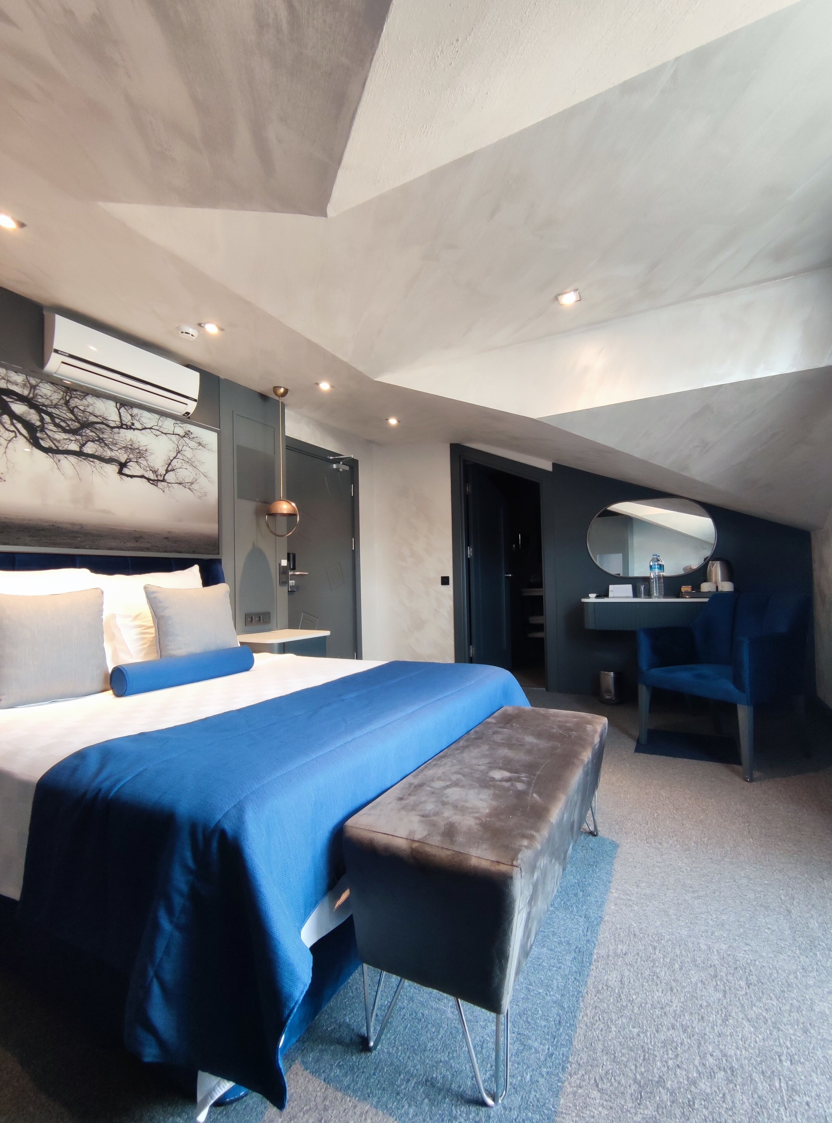 Junior Double Room | Egyptian cotton sheets, premium bedding, down duvets, minibar