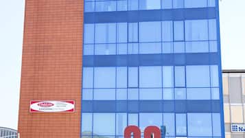 Facciata della struttura