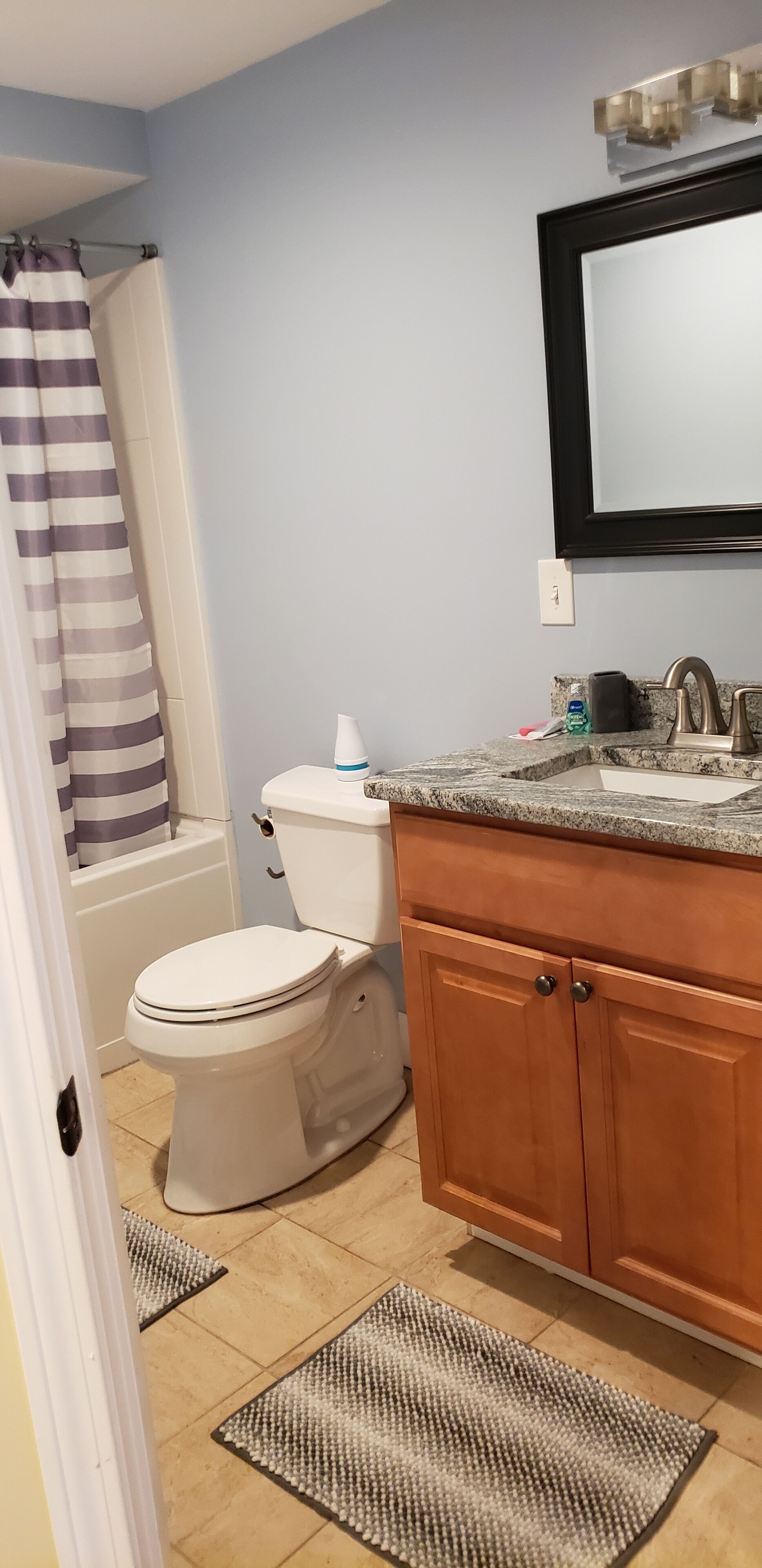 Towels, soap, toilet paper