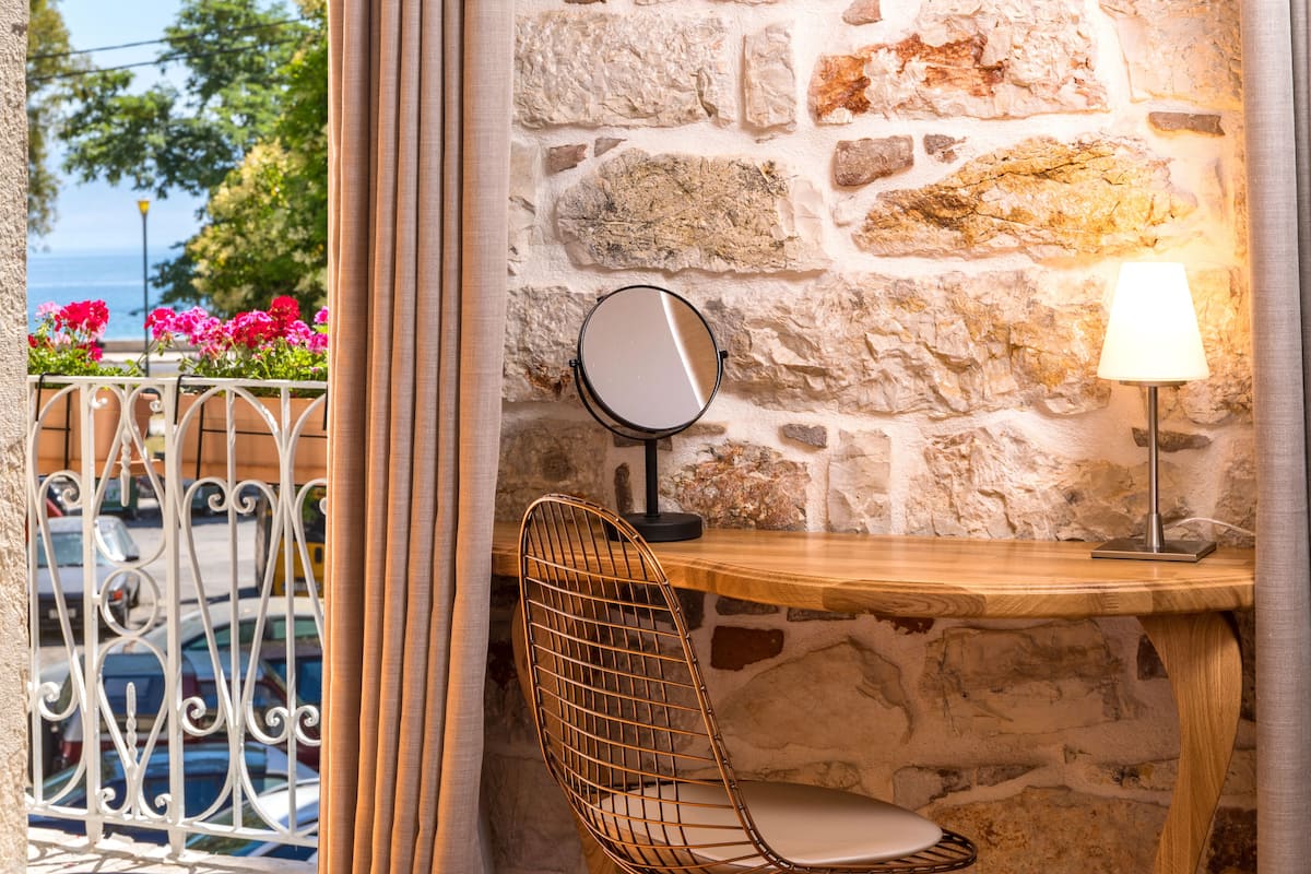 deluxe double room with balcony, sea view (#6) | view from room