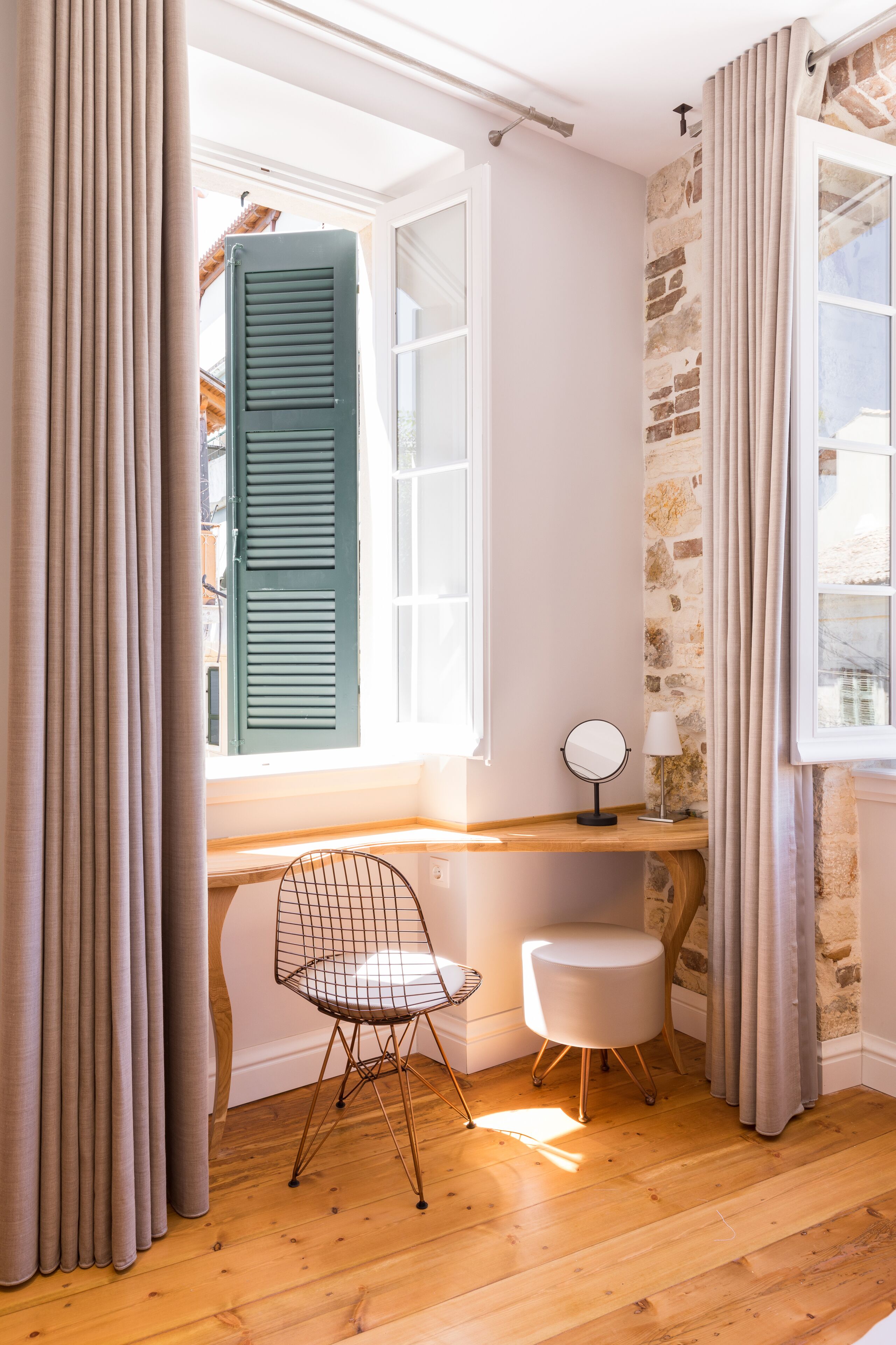 deluxe double room, garden view (#8) | 1 bedroom, minibar, in-room safe, individually decorated