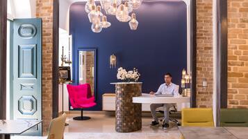 Overnatningsstedets indgangsparti