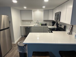 Fridge, microwave, oven, stovetop - Bayside Lighthouse Retreat w/ Private Boat Slip on Canal - Sleeps 12 (Ocean City)