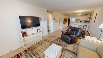 Condo, 1 Bedroom | Living area | TV