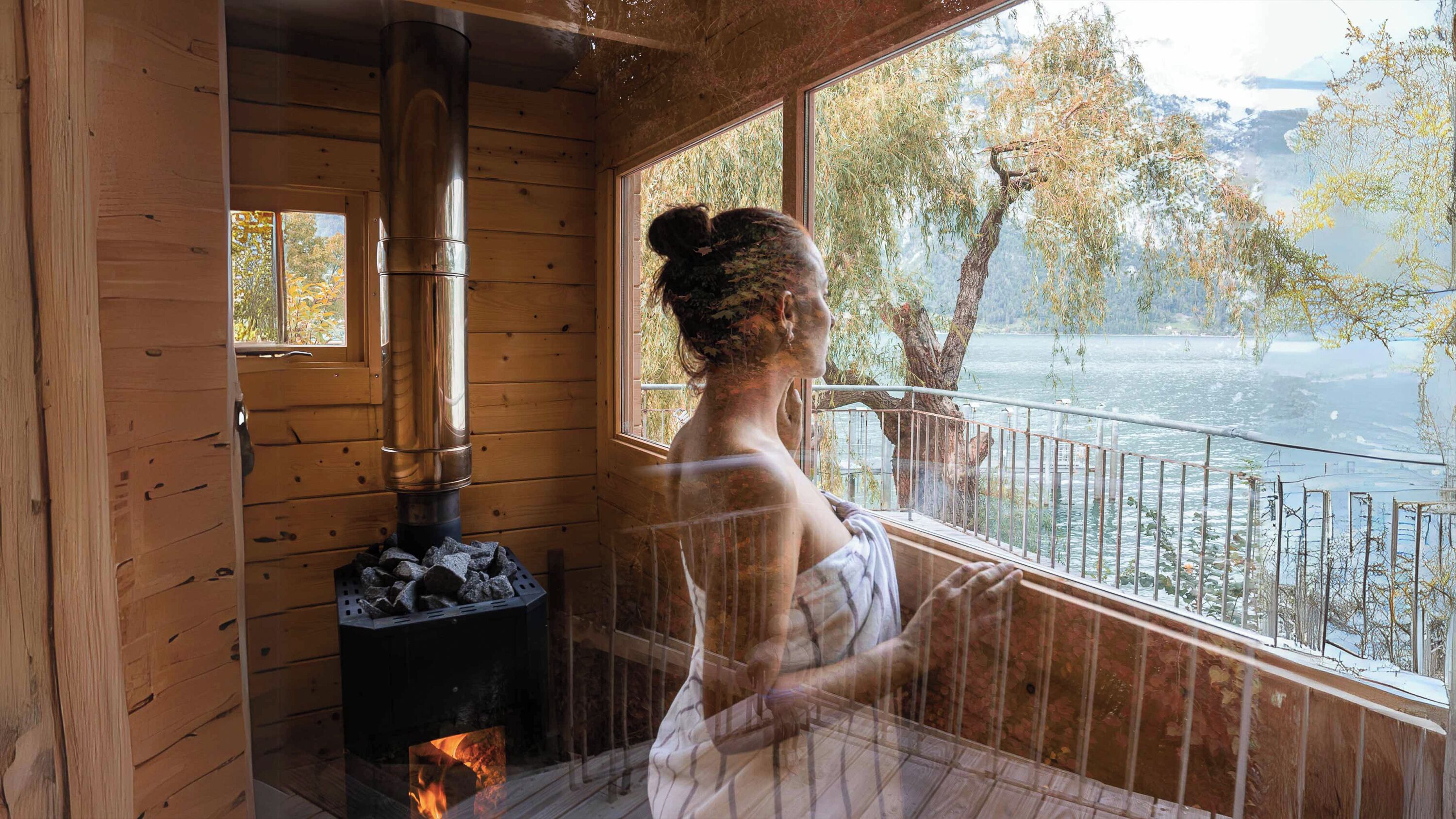 Sauna, bain à remous, hammam