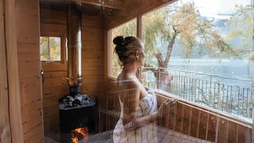 Sauna, bain Ă remous, hammam