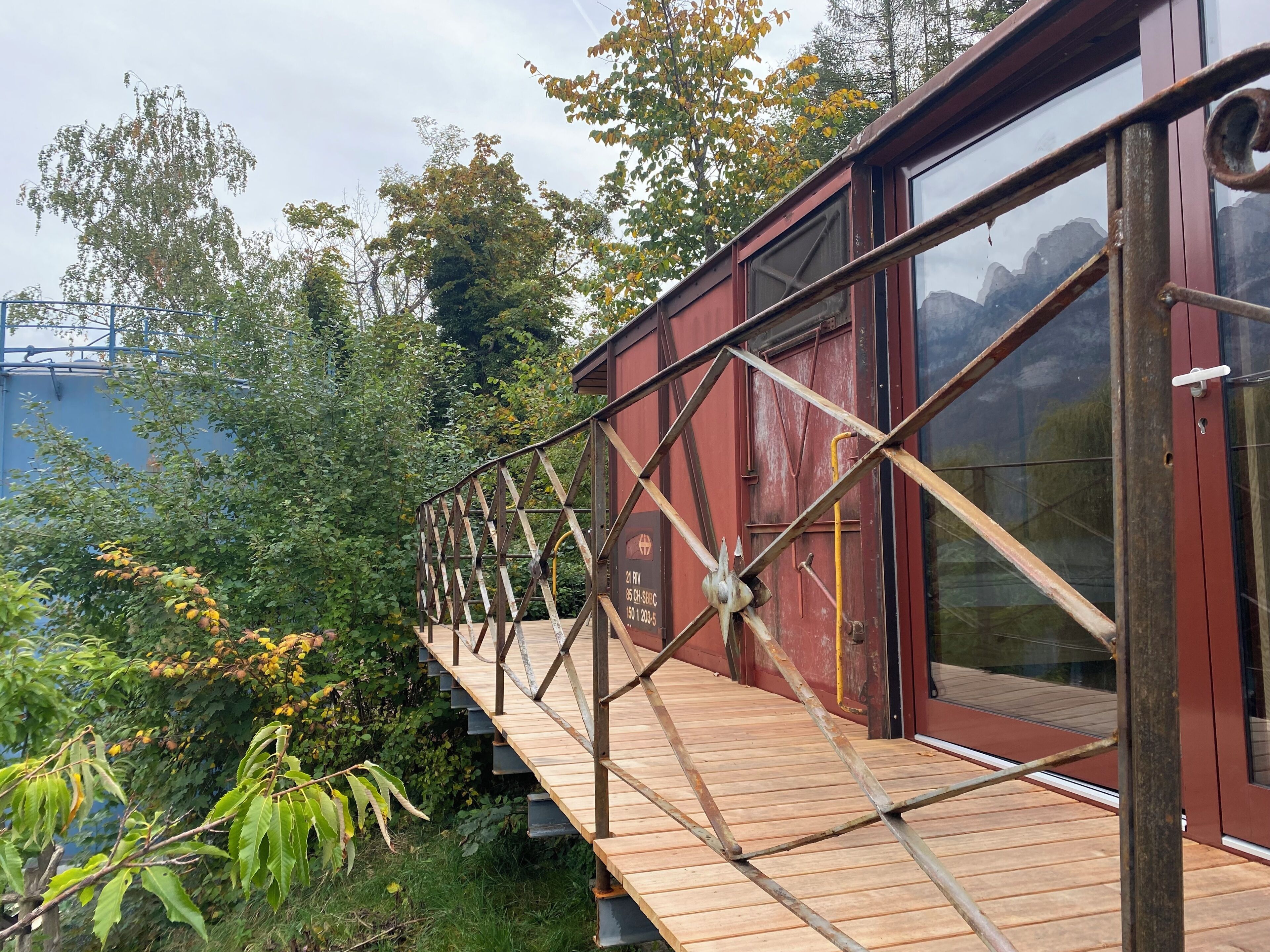 Familie huisje | Terras