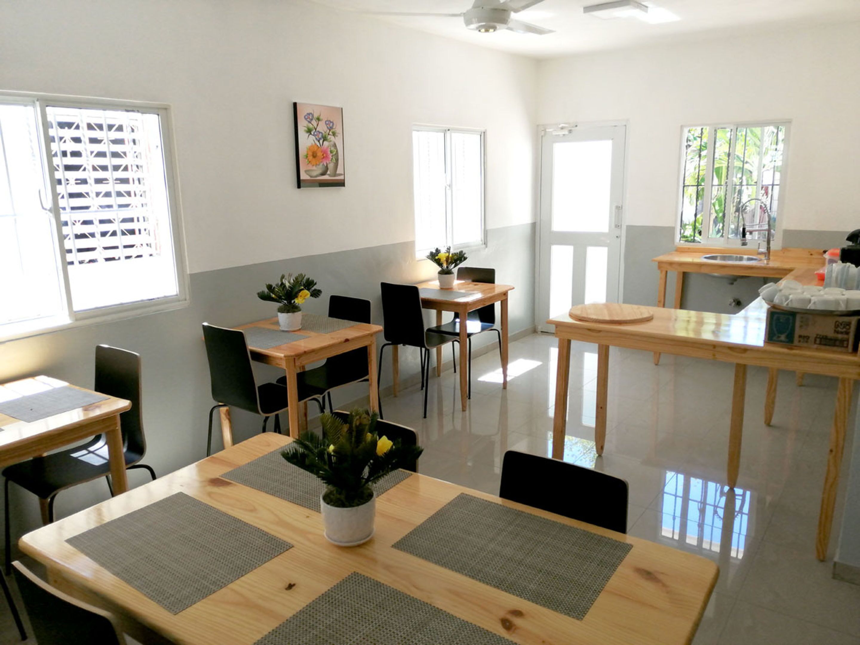 Daily continental breakfast for a fee