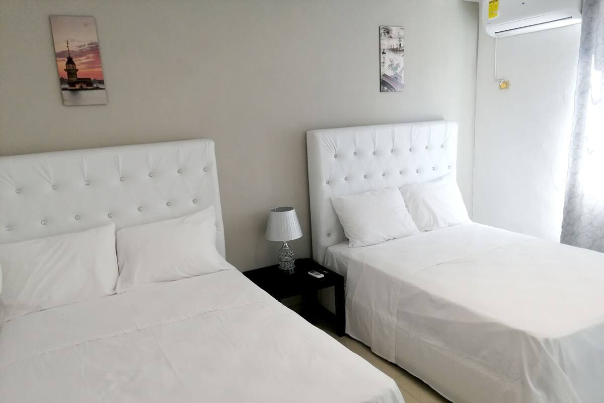Family Twin Room | Pillow-top beds, free WiFi, bed sheets