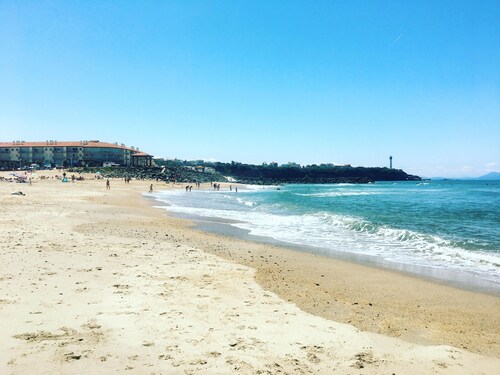 Studio Biarritz, swimming pool, beach, golf, parking