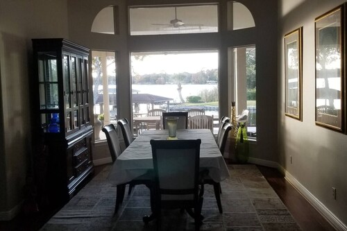 The lakefront Brantley House