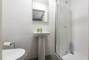 Hair dryer, towels