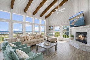 Smart-TV, peis, stereoanlegg og PC-skjermer