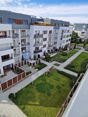 Property grounds - Apartment "Küstenperle"; top floor apartment with large terrace (Świnoujście)