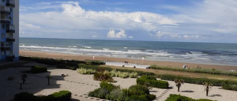 Aan het strand