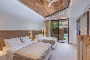 6 habitaciones y caja de seguridad en la habitación 