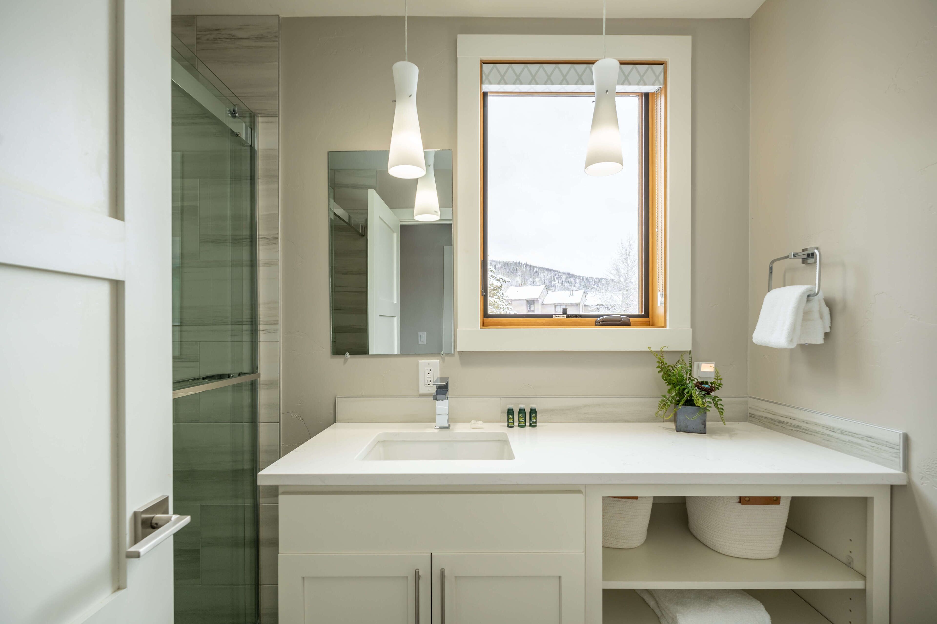 Ensuite King bathroom with walk-in shower