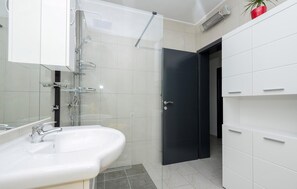 Shower, hair dryer