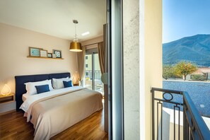 2 bedrooms, iron/ironing board, travel crib, free WiFi - 2 Bedroom designer apartment with Pool in Kotor Dobrota (Kotor)