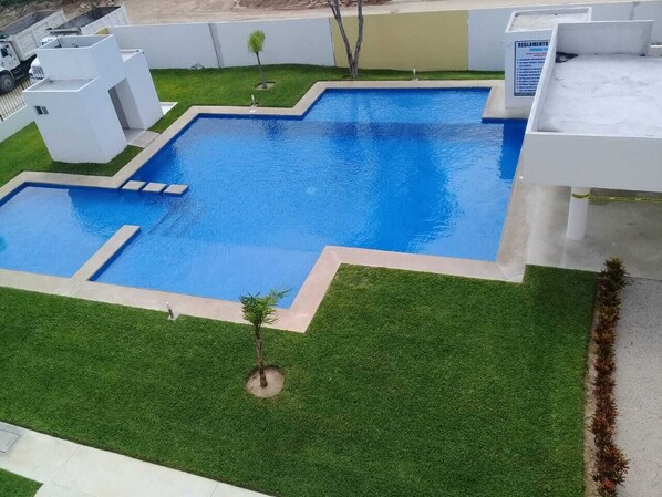 Alberca al aire libre