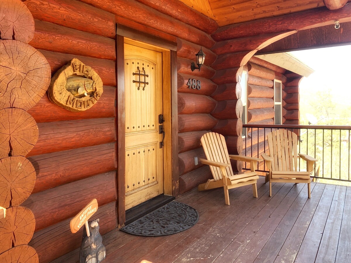 Photo 38 of BearPaw Retreat - Real Log/AmazingViews/Mins to Lake/Tesla Charger