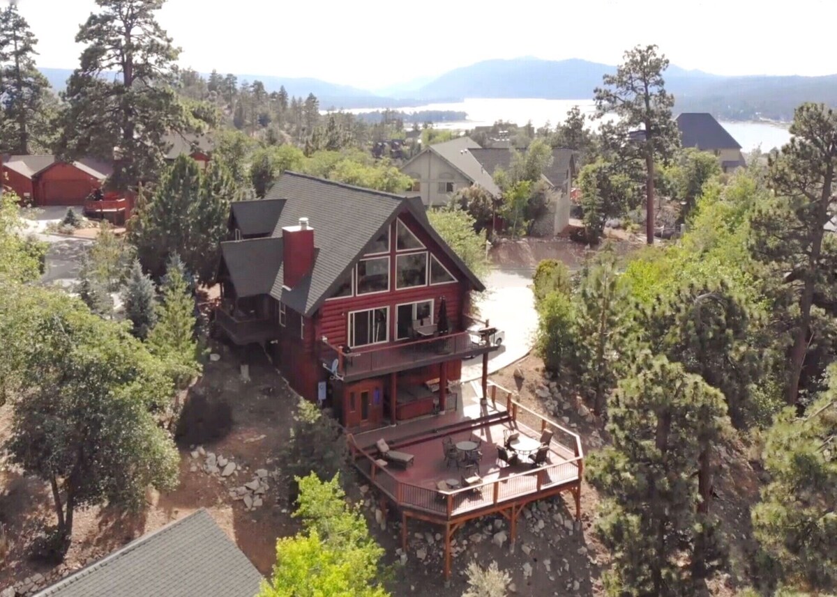 BearPaw Retreat - Real Log/AmazingViews/Mins to Lake/Tesla Charger