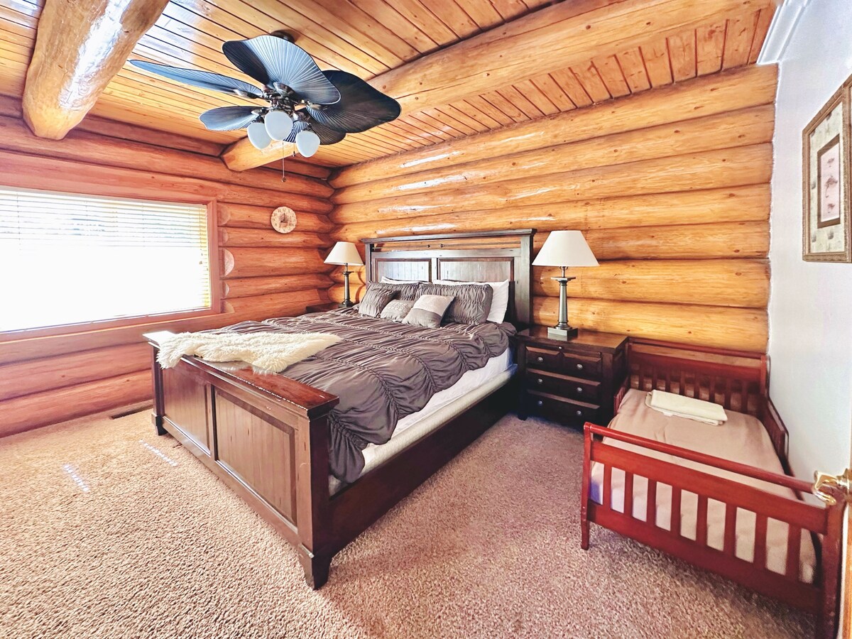 Photo 13 of BearPaw Retreat - Real Log/AmazingViews/Mins to Lake/Tesla Charger
