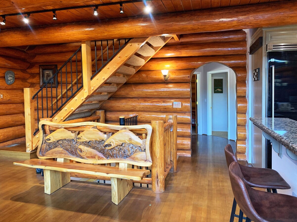 Photo 3 of BearPaw Retreat - Real Log/AmazingViews/Mins to Lake/Tesla Charger