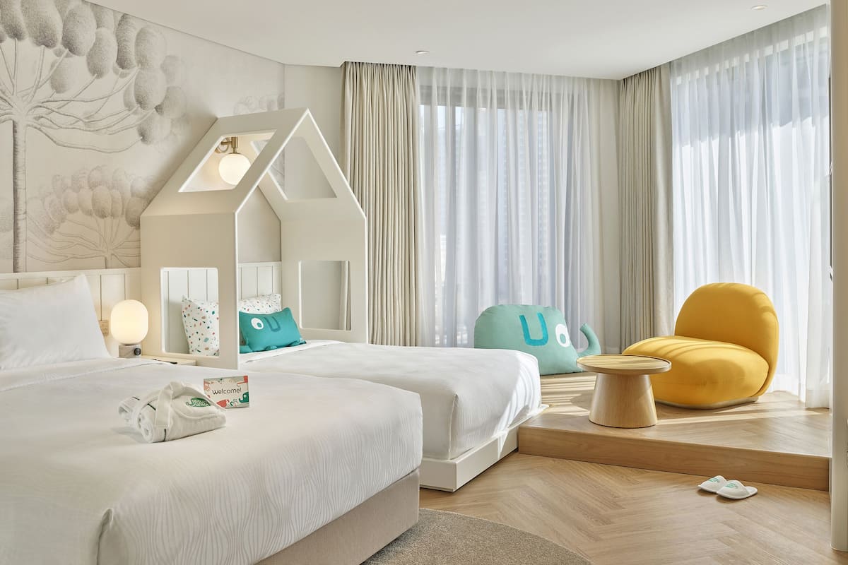 1 chambre, draps italiens Frette, literie de qualité supérieure