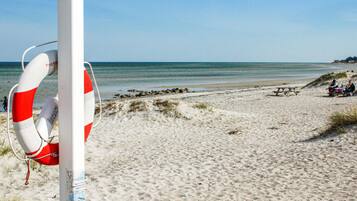 Tæt på stranden