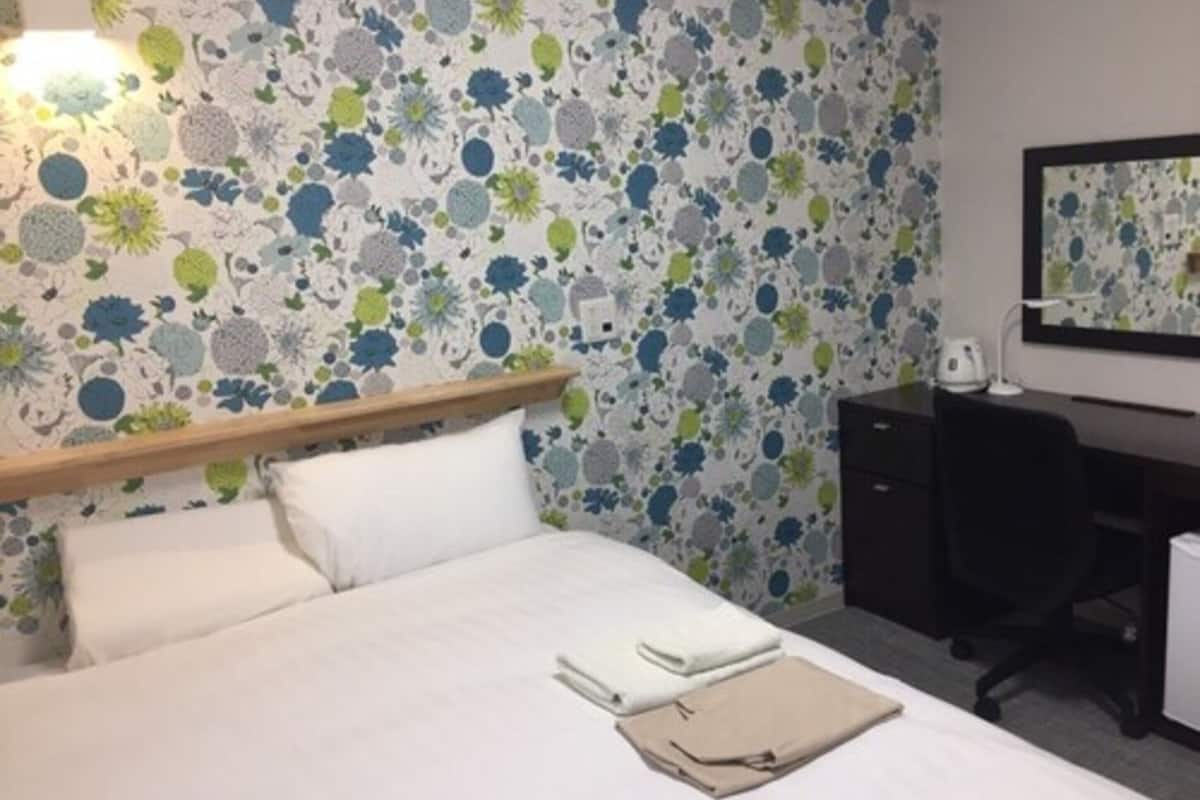 double room, shower only | blackout curtains, free wifi, bed sheets